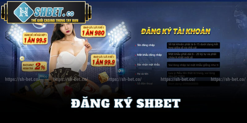 Hướng Dẫn Đăng Ký Shbet